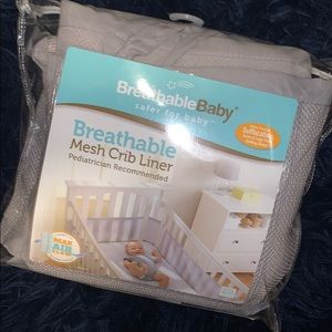 Breathable Baby Mesh Crib Liner